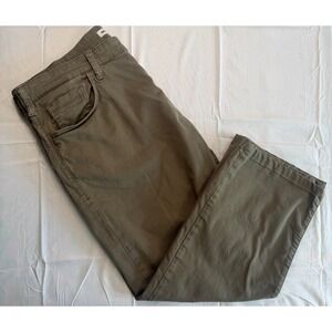 Mavi Jeans Matt Relaxed Straight Leg Pants Mens 38x30 Olive Green Twill Chino